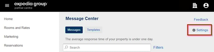 Expedia - Email Addresses Setting - 2